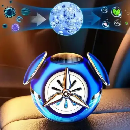 Car Perfume Luxury Fragrance with Solar Light Activation 