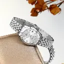 Rolex Copy-A Watch for Ladies Silver Stainless Steel