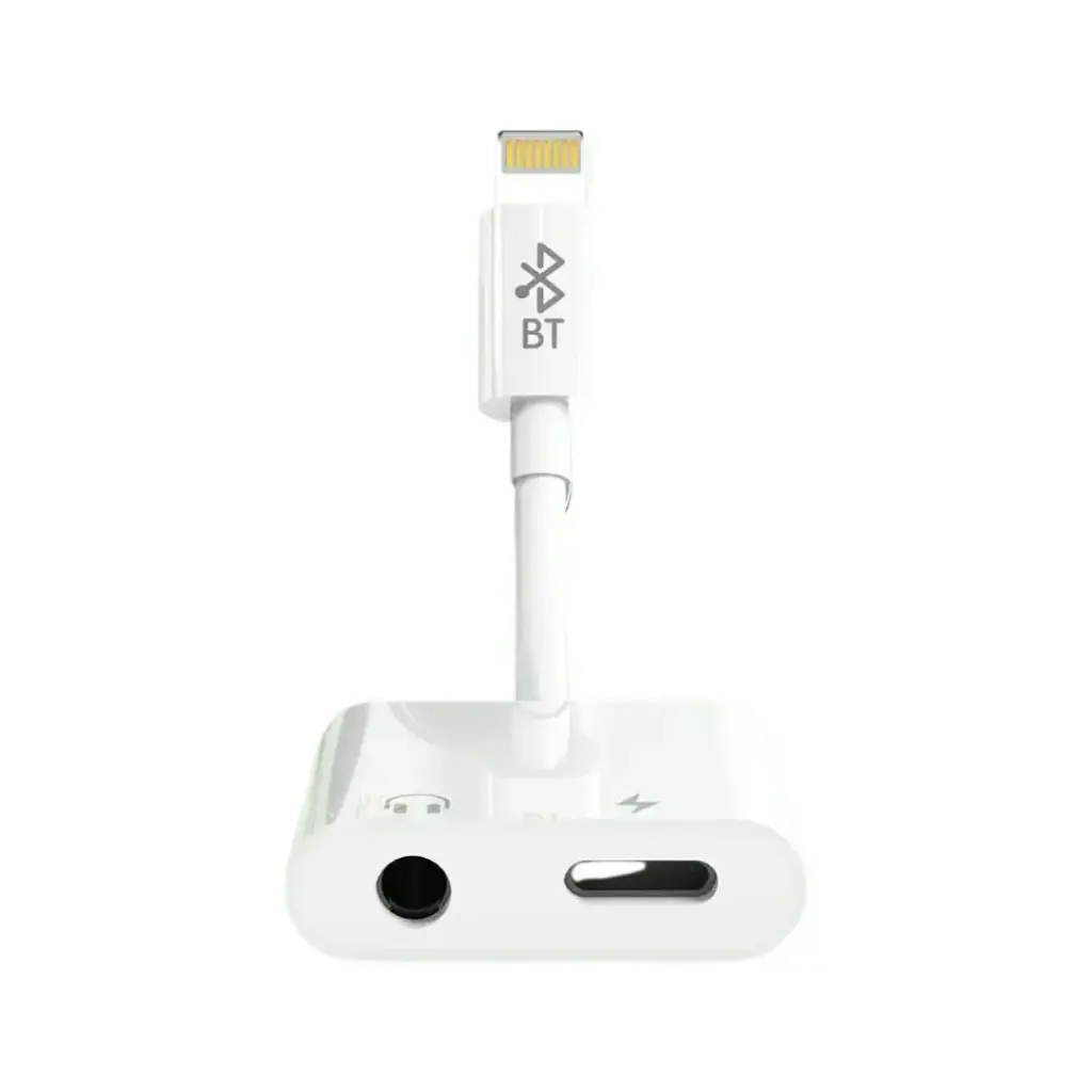 MOXOM Wireless Lightning to 3.5mm & Charge Adapter MX-AX16