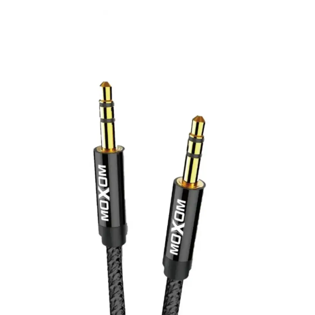 MOXOM AUX Cable 2m MX-AX14 3.5mm to 3.5mm (Black)