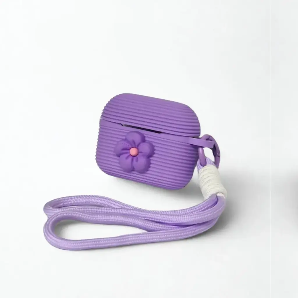 جراب سيليكون لطيف لأجهزة Airpods