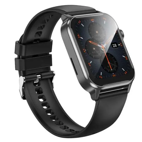 hoco Y26 Smart Watch - Bluetooth Calling - Black (IP67 Waterproof) Black