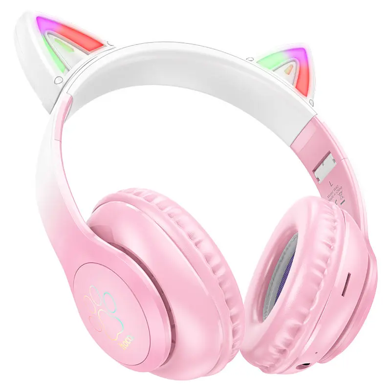 hoco Headphones “W42 Cat Ears” Wireless Wired