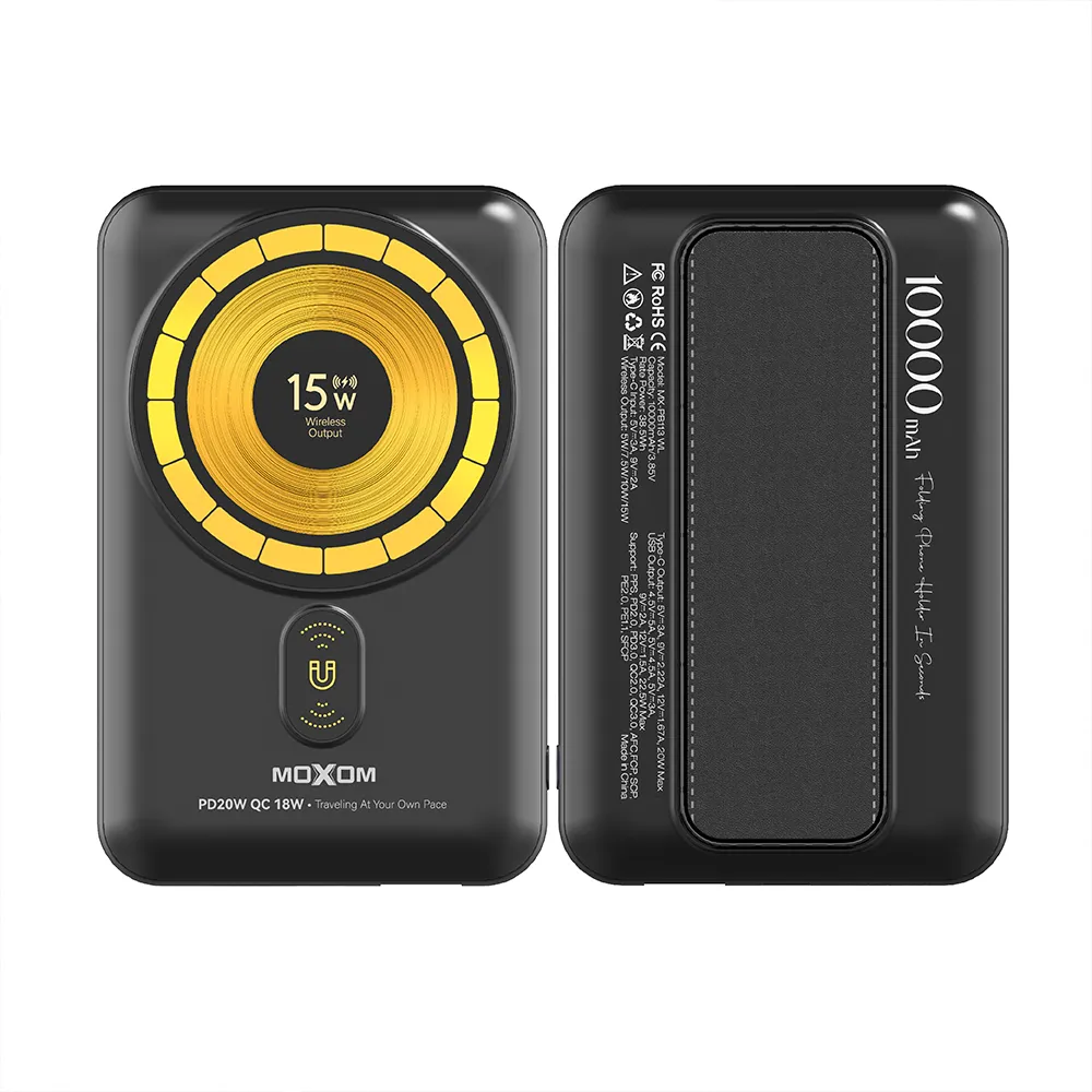 MOXOM Wireless Power Bank 10,000mAh 15W MX-PB113WL 