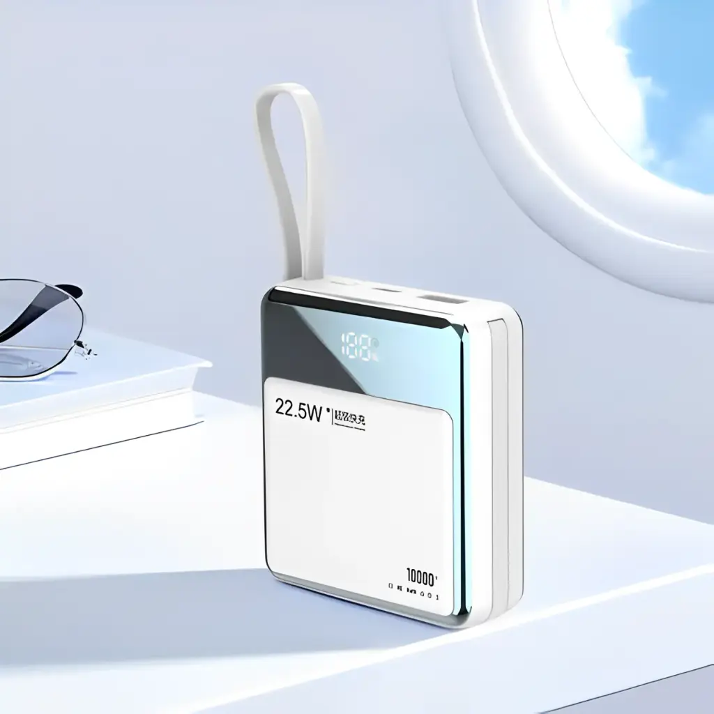 MOXOM Wireless Power Bank 10,000mAh 15W 2-in-1 MX-PB90