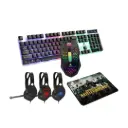 JEQANG Factory JK-988 4-in-1 Gaming Combo With Gaming  Headphone Mouse Pad Keyboard & Mouse 