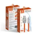 JEQANG Data Cable JC-21 180 Rotation Interface 