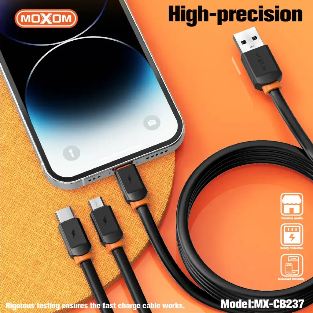 كابل بيانات MOXOM 3A MX-CB237
