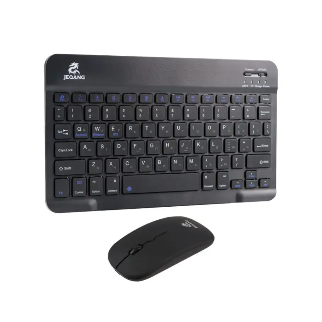JEQANG JB-986 Bluetooth Combo (Keyboard, Mouse & Phone Holder) 