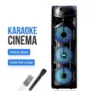 GY-8818G 8" 3-Way Party Speaker With Bluetooth DJ Sound System, Extra Bass