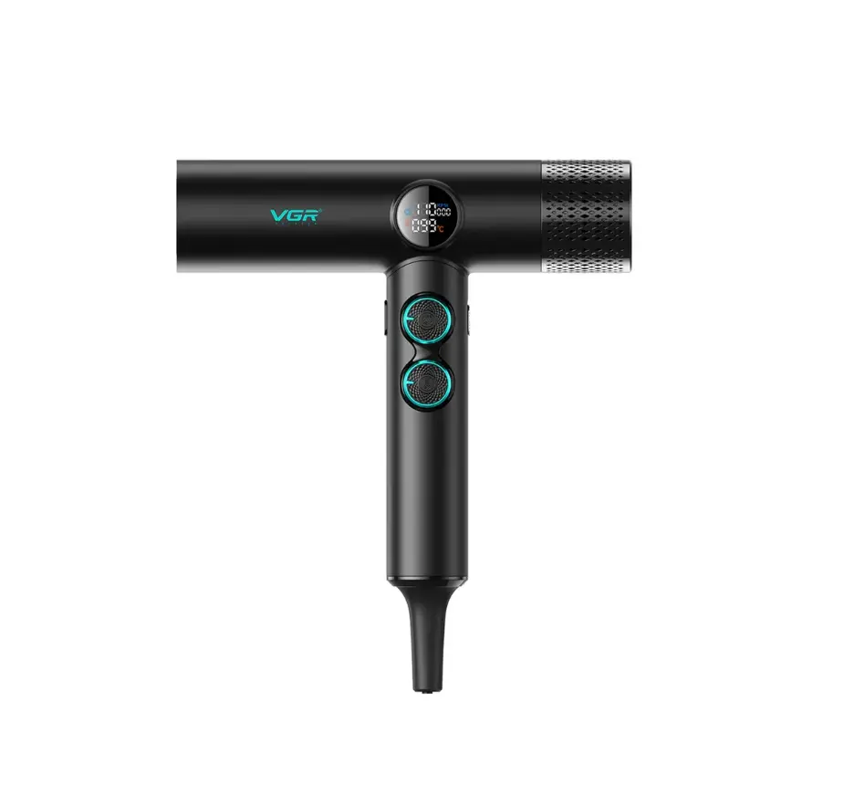 VGR V-401 | Limited Edition Professional Hair Dryer | BLDC Motor, LED Display, 40 Speed & Heat Settings