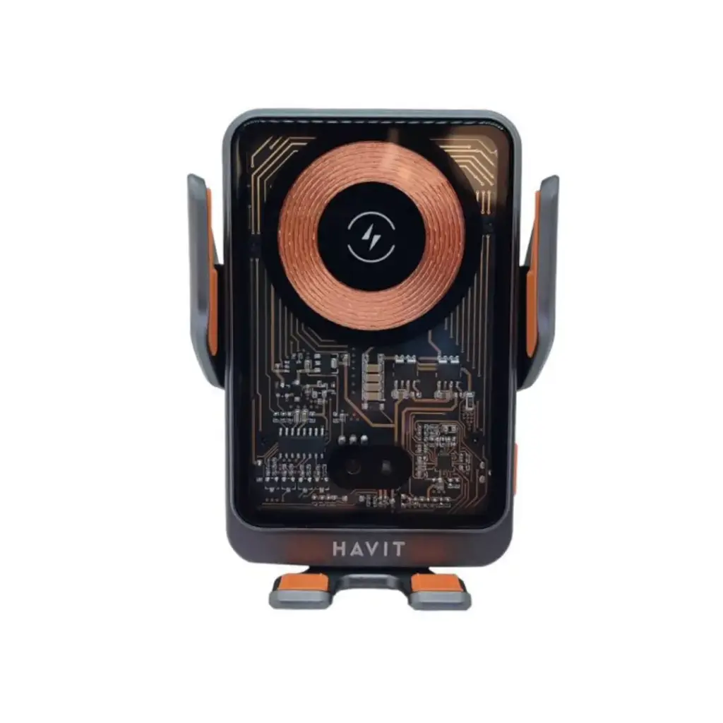  Havit W3033 Wireless Charging Car Phone Holder