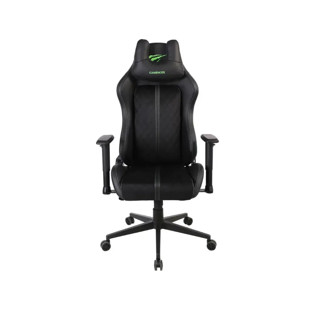 Havit Game note GC936A Professional Gaming Fabric Gaming Chair - Black / Green
