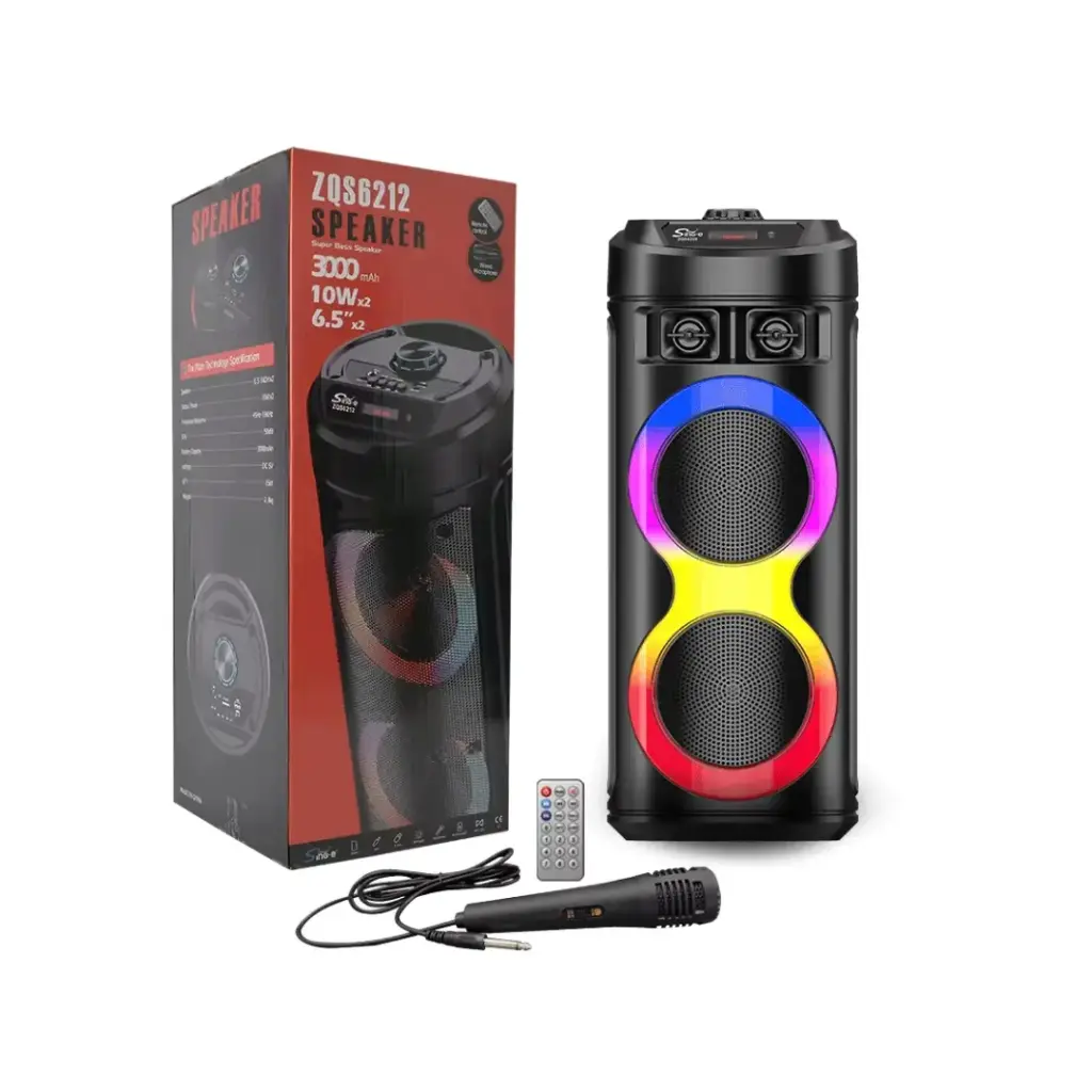 مكبر صوت متعدد الوسائط ZQS 6220-6212 مع ميكروفون