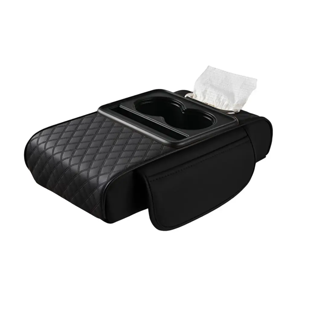 Car Armrest Center Console Boxes Cup 