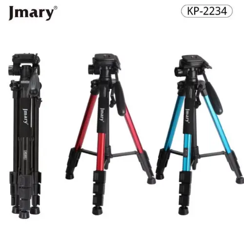 Jmary حامل ثلاثي احترافي متعدد الوظائف KP-2234