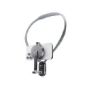 Jmary MG-02 Magnetic Neck Holder | 360° Adjustable Silicone Mount for Action Cameras & Phones