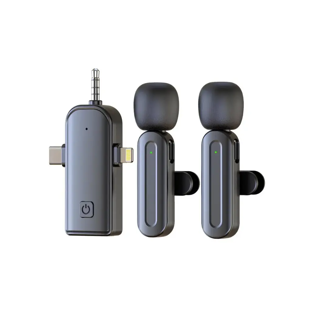 SX26 Wireless Microphone With 2 Noise-Canceling Mics