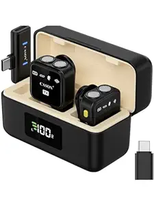 SX23 Noise Canceling Mini Wireless Lavalier Microphone 