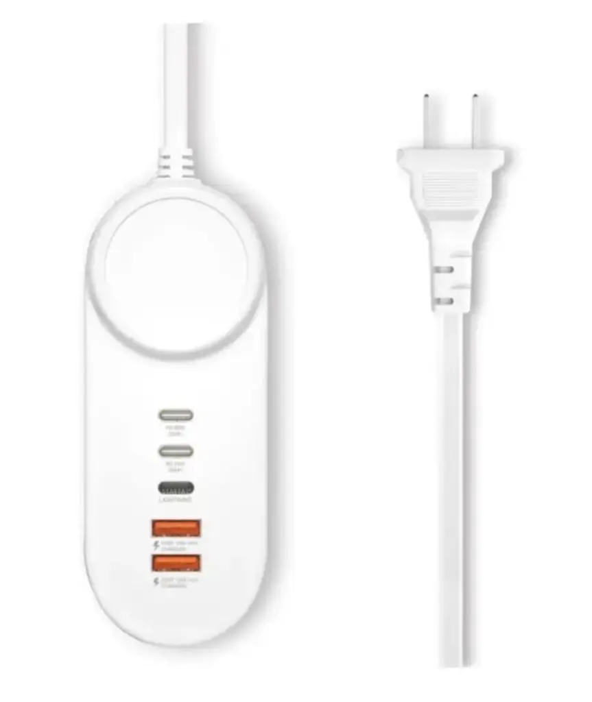 35W 1-Lightning 2-Type-C 2-USB Power Adapter (Apple) 