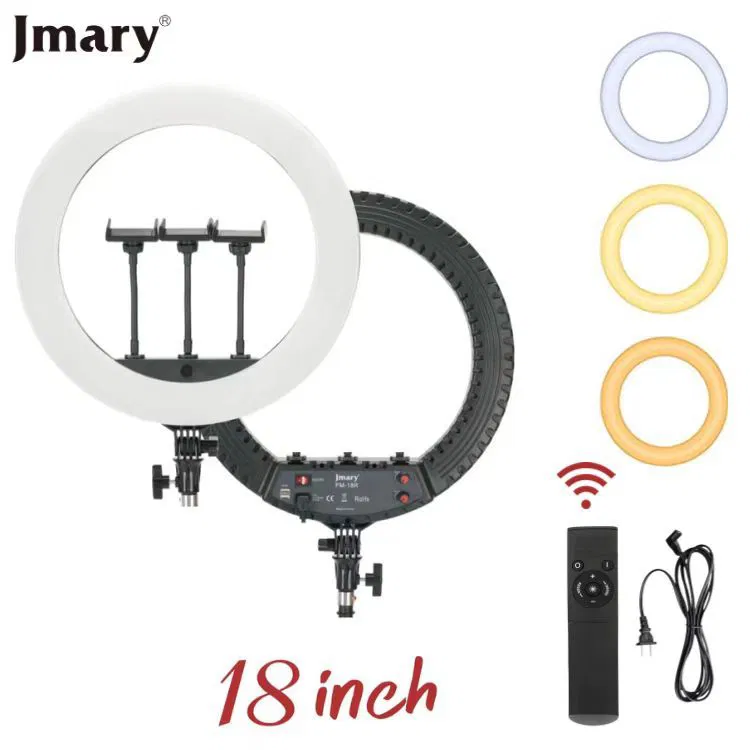 Jmary FM-18R 18inch Selfie Led Ring Light 