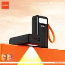 Moxom PB170 Power Bank (30000mAh) Two Built-In Connectors 