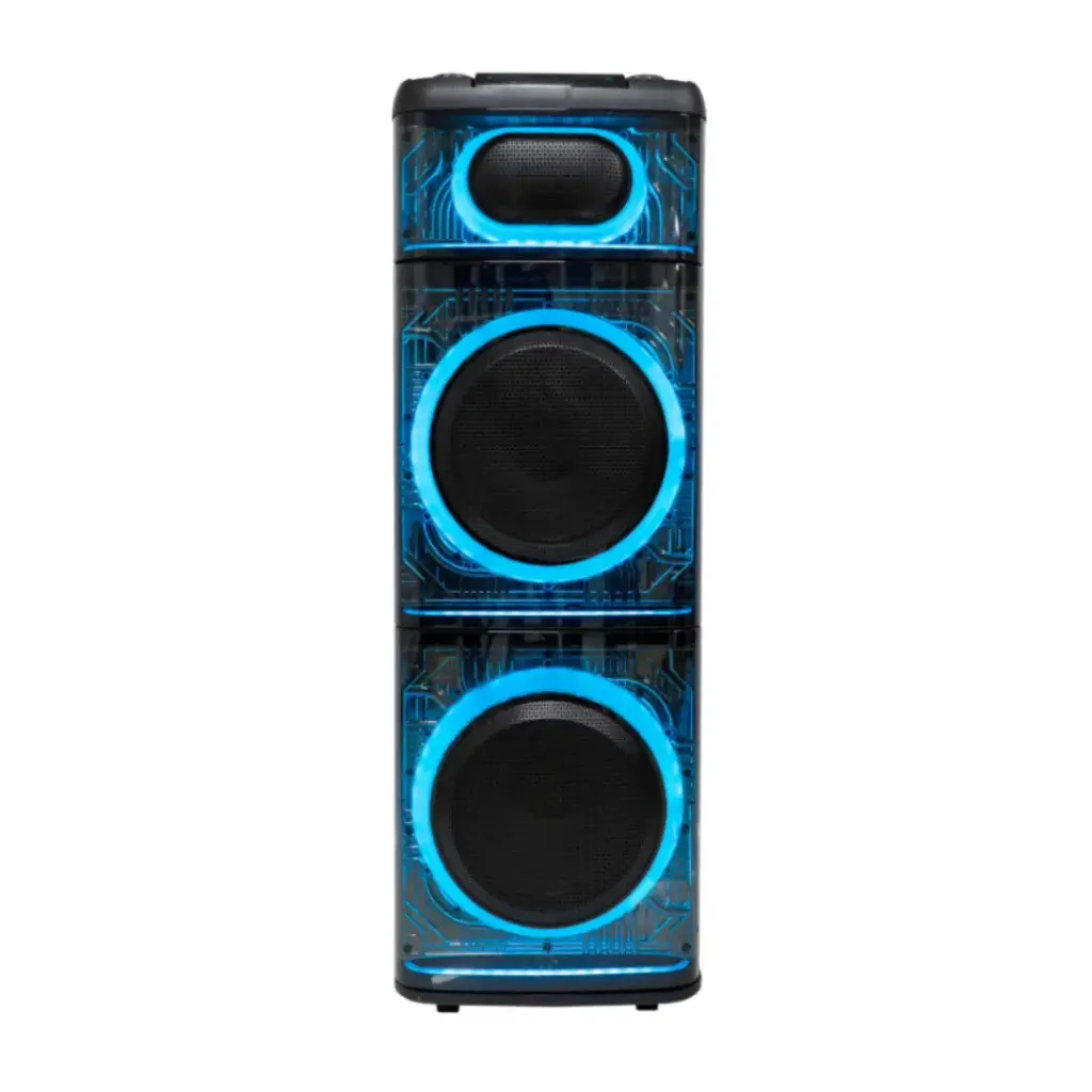 Meirende MRD-1212K Bluetooth Party Speaker with Dual 12-Inch Drivers
