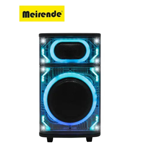 Speaker Meirndi 10" Woofer Heavy Duty With One Wireless Mic k8-10