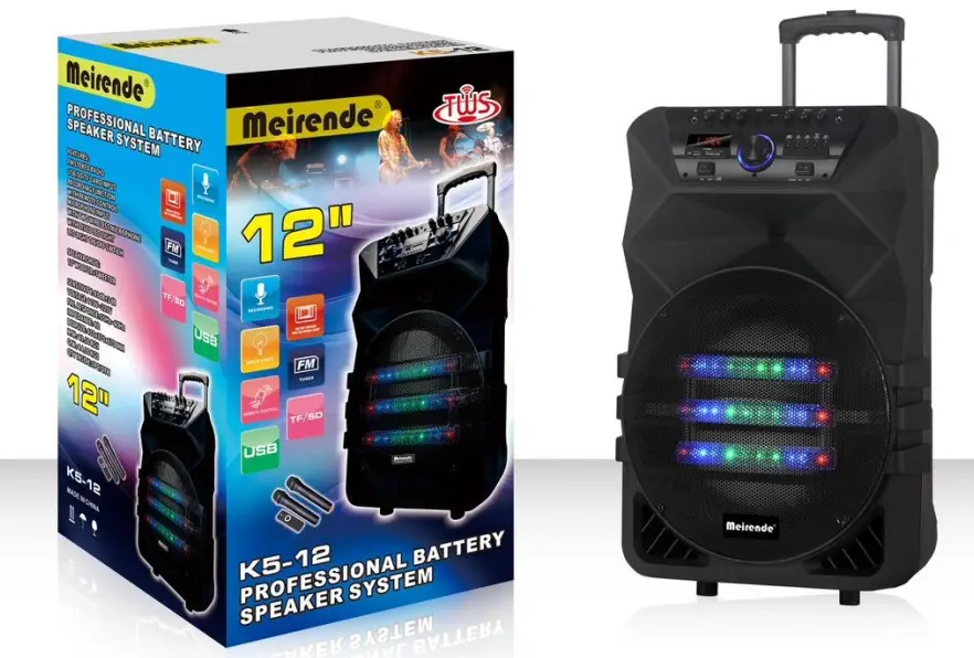 Speaker Meirende 15″ K5-12 With Tow Mic 