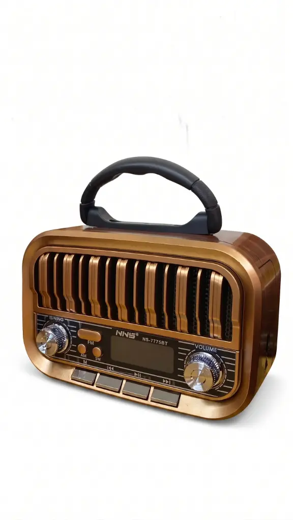 NS-7775BT Retro Portable Wireless BT Speaker