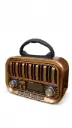 NS-7775BT Retro Portable Wireless BT Speaker