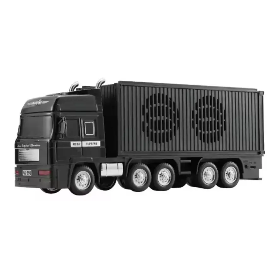 Vintage Truck Bluetooth Speaker – 10W | FM Radio, USB/TF Playback, TWS Stereo, RGB LED Lights, 1500mAh Battery