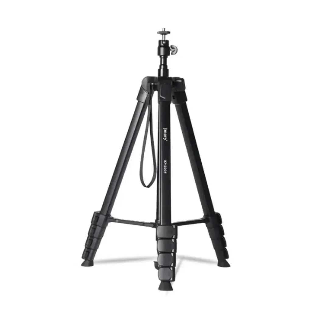 Jmary KP-2208 Professional Tripod | Durable Aluminum Alloy Stand with Quick Release & 360° Stability