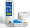 Disposable Ashtrays for Cigarettes, 25 Pack Portable Ashtray Cups