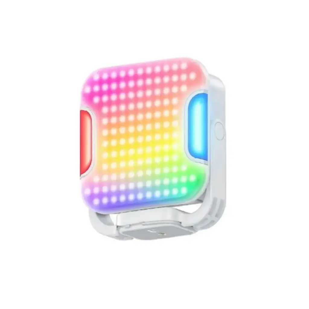 Jmary FM-428RGB Magnetic RGB Video Fill Light | 30W Pocket-Sized Portable LED