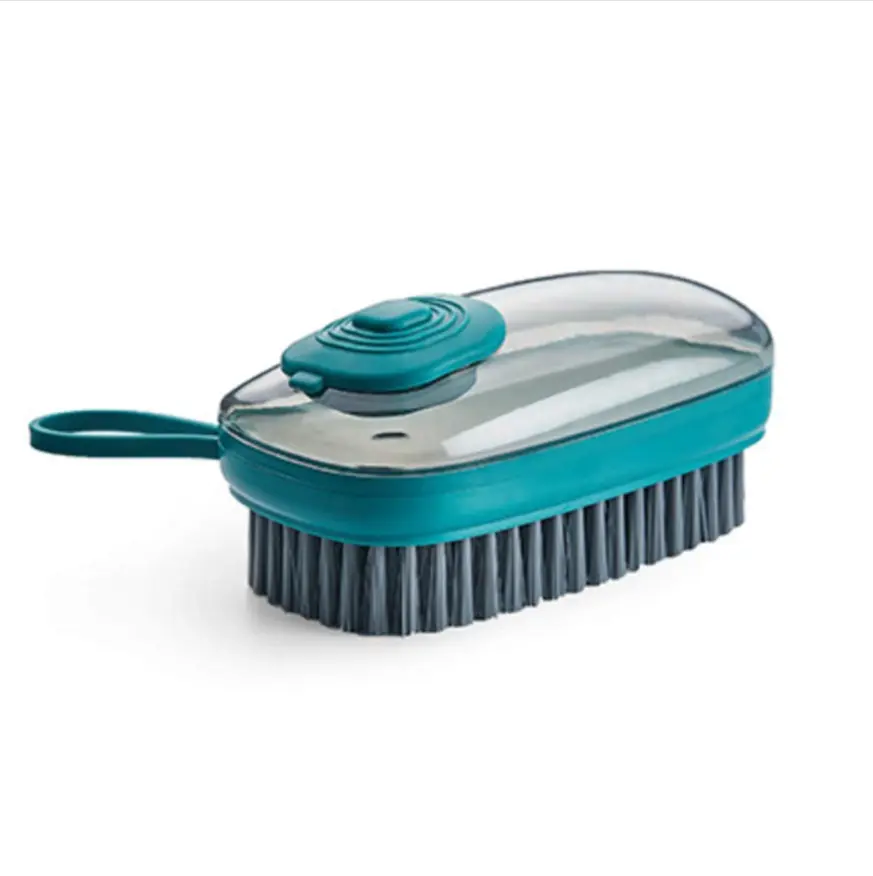 2 PCS FOR $10 + FREE DELIVERY | Soap Dispensing Palm Cleaning Brush Set with Storage Lanyard