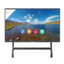 65″ 4K Interactive Smart Whiteboard with Floor Stand | AI Camera, Touchscreen, Android 16