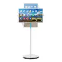 Leaderhub 27″ Smart Rotating Touchscreen with Battery & Stand | Android 13, Portable Interactive Display