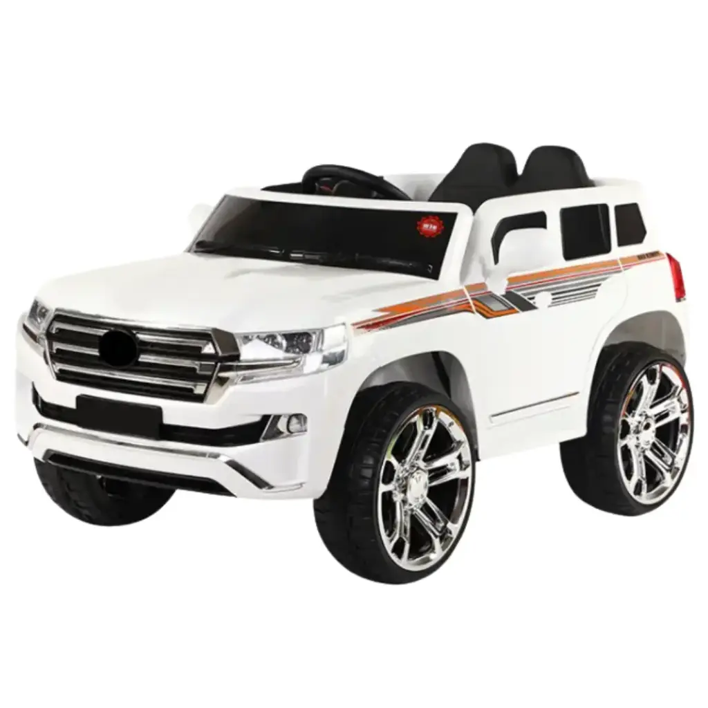Garvee 12V Ride-On Car – Licensed Toyota Land Cruiser with Remote Control