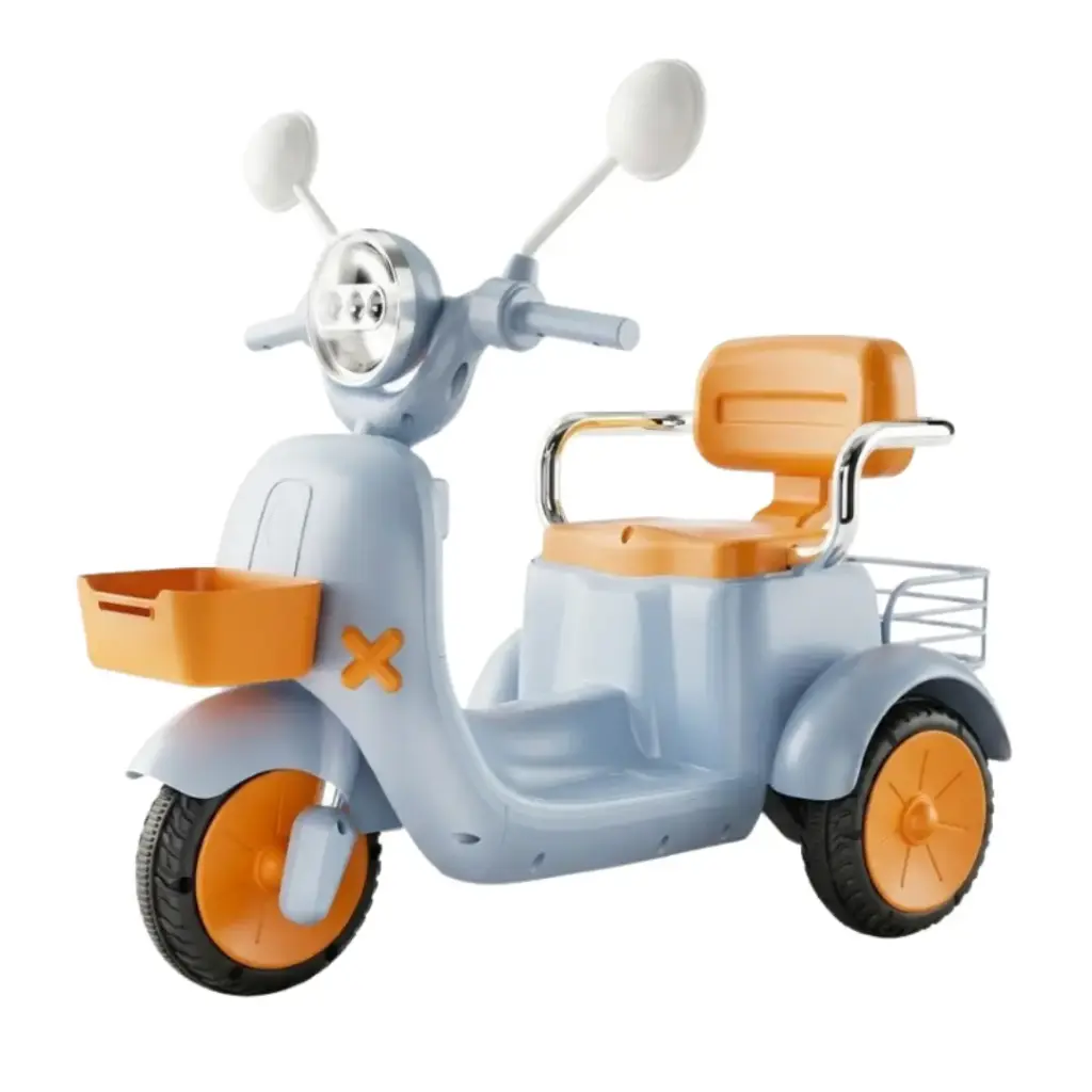 Vespa Kids Electric Motorcycle – Lights & Music (Ages 1–4)