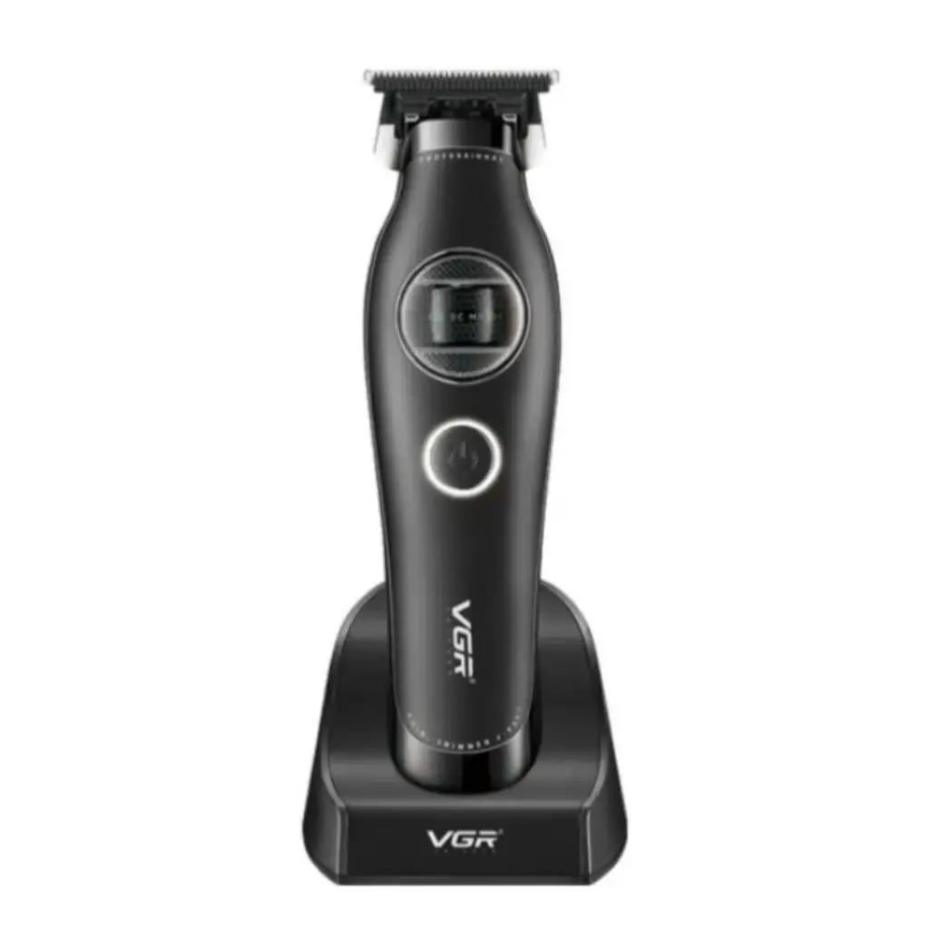 VGR V‑880T | Professional Hair & Beard Trimmer | Ceramic + MIM Blades