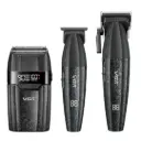 VGR V‑640S3 | 3‑in‑1 Professional Hair Cutting Kit | 9000 RPM Motor, LED Display