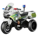 Three-Wheeled Kids Electric Motorcycle – Bluetooth, LED Lights & Remote Control (Ages 3–8) 