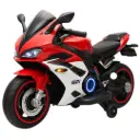 Kids Jumbo Sports Ride-On Bike – 12V Battery, Hand Accelerator, Bluetooth & LED Lights (Ages 6–12)