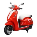 Vintage Kids Electric Motorcycle – 12V Battery, Dual 550W Motors, LED Lights & Music 818-2