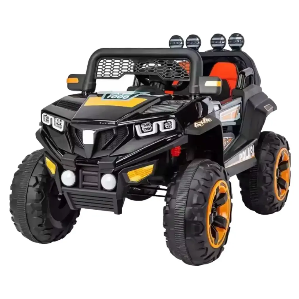 Children’s Four-Wheel Electric Beach Car – 12V7 Battery, Dual Motors, Remote Control & LED Lights (Ages 2–8)