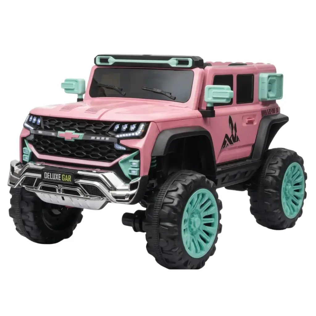 Kids Electric Ride-On Car – 12V Battery, Dual Motors, Remote Control, LED Lights & Music (Ages 3–12)