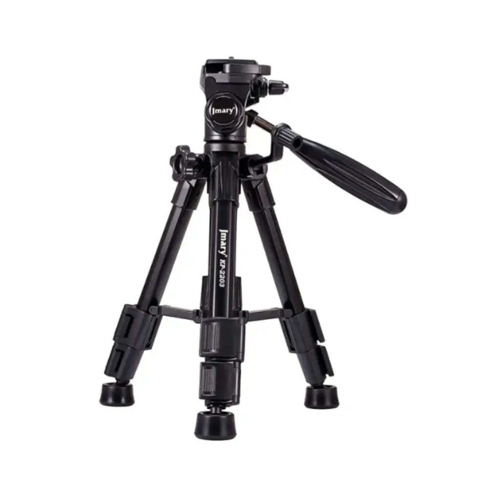 Jmary KP-2203 Portable Aluminum Alloy Tripod | 62cm Height & 4kg Load Capacity