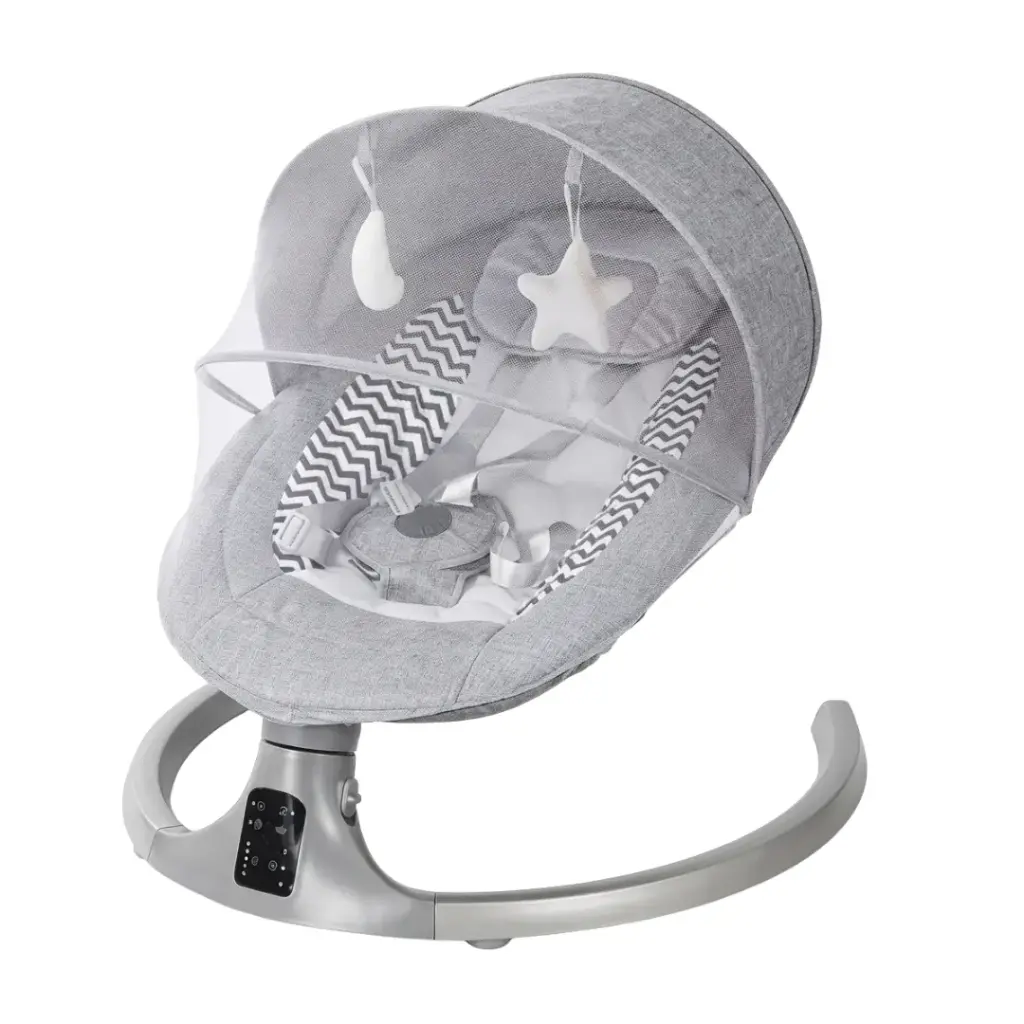 Kidilo Premium Baby Electric Swing – Automatic Soothing Swing for Newborns & Infants E04D
