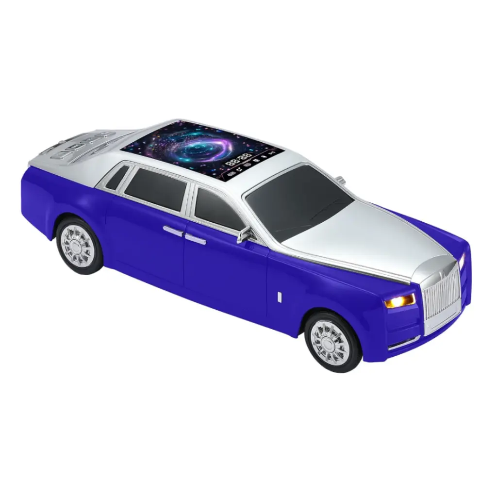 Luxury Sedan Bluetooth Speaker – HD Sound, TWS Stereo, Starry LED Display